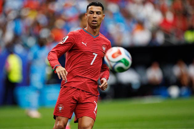 Cristiano Ronaldo seen during FIFA World Cup, WM, Weltmeisterschaft, Fussball 2026 game between national teams of Portugal and DR Congo (Grzegorz Wajda Ball Raw Images) Arlington Dallas Stadium USA Copyright: xGrzegorzxWajdax grzegorzwajda_portugal_drcongo_25226_4-11