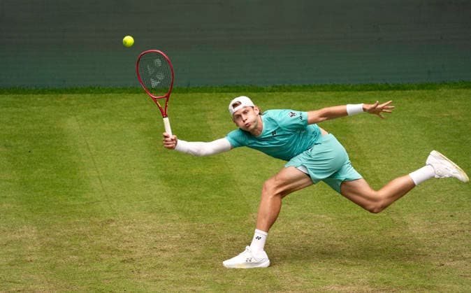 photo : Zizou BERGS (BEL) Tennis-Turnier Terra Wortmann Cup im Gerry Weber Sportpark in Halle Westfalen am Mi. 17.06.2026