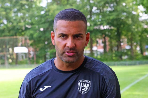 Bild: Alain Karim (Trainer) ---Trainingsauftakt des Greifswalder FC Regionalliga Nordost 17.06.2026 in Greifswald