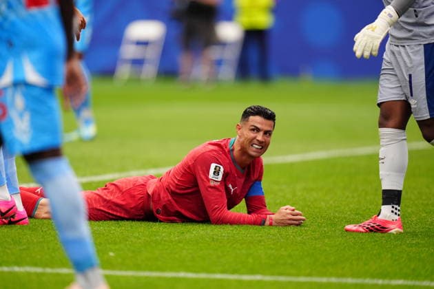 Portugal v DR Congo - FIFA World Cup, WM, Weltmeisterschaft, Fussball 2026 - Group K HOUSTON, USA - JUNE 17: Cristiano Ronaldo of Portugal in action during the 2026 FIFA World Cup First Stage Group K match between Portugal and DR Congo at NRG Stadium (Houston Stadium) in Houston, Texas, United States on June 17, 2026. Hakan Akgun Anadolu Texas United States. Editorial use only. Please get in touch for any other usage.  Copyright: x2026xAnadoluxHakanxAkgunx