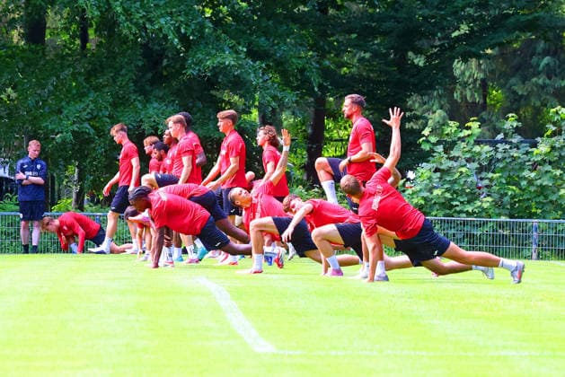 Bild: Trainingsauftakt des Greifswalder FC Regionalliga Nordost 17.06.2026 in Greifswald