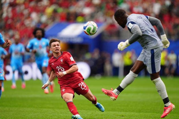 Portugal v DR Congo - FIFA World Cup, WM, Weltmeisterschaft, Fussball 2026 - Group K HOUSTON, USA - JUNE 17: Francisco Conceicao of Portugal in action during the 2026 FIFA World Cup First Stage Group K match between Portugal and DR Congo at NRG Stadium (Houston Stadium) in Houston, Texas, United States on June 17, 2026. Hakan Akgun Anadolu Texas United States. Editorial use only. Please get in touch for any other usage.  Copyright: x2026xAnadoluxHakanxAkgunx