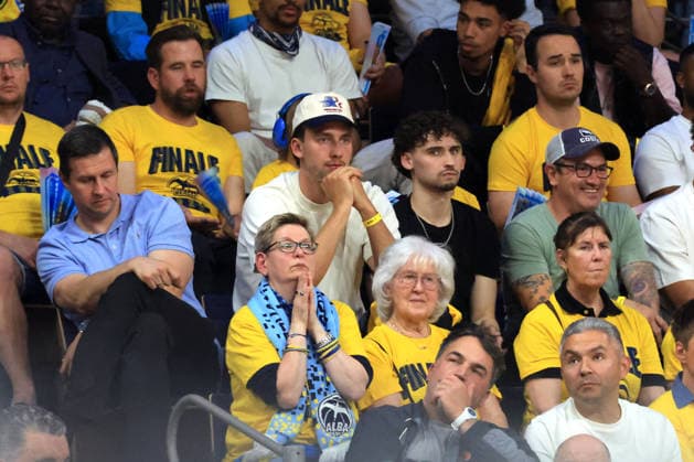 DEU, easyCredit BBL, ALBA vs. Bayern Muenchen, 17.06.2026, Uber-Arena, Berlin, DEU, easyCredit BBL, ALBA vs. Bayern Muenchen, im Bild Franz Wagner