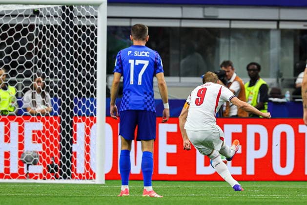 2026.06.17 Dallas pilka nozna Mistrzostwa Swiata w USA Meksyk Kanada 2026 Anglia - Chorwacja N z Harry Kane bramka gol radosc na 1-0 rzut karny (penalty kick) Foto Pawel Andrachiewicz PressFocus 2026.06.17 Dallas Football - 2026 FIFA World Cup, WM, Weltmeisterschaft, Fussball in USA Canada Mexico England - Croatia Harry Kane bramka gol radosc na 1-0 rzut karny (penalty kick) Credit: Pawel Andrachiewicz PressFocus NEWSPIX.PL --- newspix.pl POLAND OUT! 