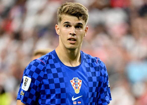 FIFA World Cup, WM, Weltmeisterschaft, Fussball 2026 - Group L - England vs Croatia Luka Vuskovic of Croatia looks on during the FIFA World Cup 2026 group stage match England against Croatia, in Dallas, USA, 17 June 2026. DALLAS United States  Copyright: xALBERTxPENAx