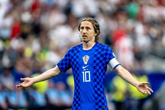 DALLAS - Luka Modric of Croatia during the 2026 World Cup at AT&T Stadium on June 17, 2026, in Dallas, United States. (Photo by Stefan Koops EYE4IMAGES DeFodi Images) -