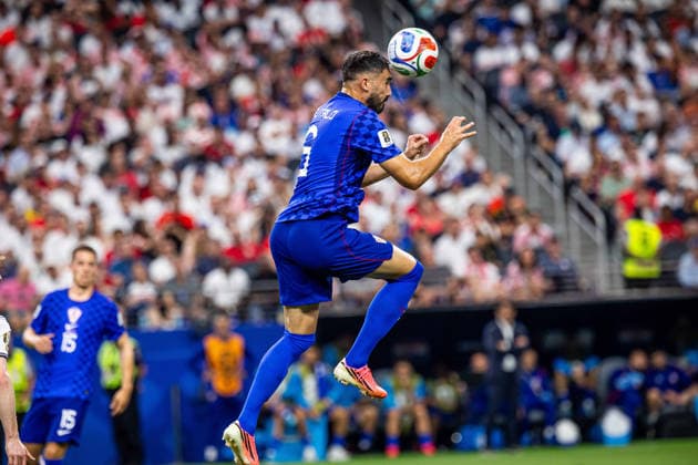 17.06.2026, DALLAS, PILKA NOZNA (FOOTBALL), FIFA World Cup, WM, Weltmeisterschaft, Fussball 2026, MECZ ANGLIA - CHORWACJA ( ENGLAND - CROATIA ) NZ JOSIP SUTALO FOTO LUKASZ SKWIOT CYFRASPORT NEWSPIX.PL --- Newspix.pl Football - 2026 FIFA World Cup in USA Canada Mexico England - Croatia POLAND OUT!  20260617CSLS00039