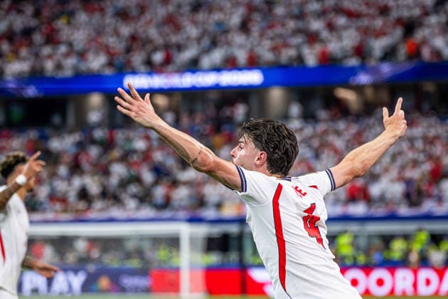 17.06.2026, DALLAS, PILKA NOZNA (FOOTBALL), FIFA World Cup, WM, Weltmeisterschaft, Fussball 2026, MECZ ANGLIA - CHORWACJA ( ENGLAND - CROATIA ) NZ DECLAN RICE FOTO LUKASZ SKWIOT CYFRASPORT NEWSPIX.PL --- Newspix.pl Football - 2026 FIFA World Cup in USA Canada Mexico England - Croatia POLAND OUT!  20260617CSLS00045