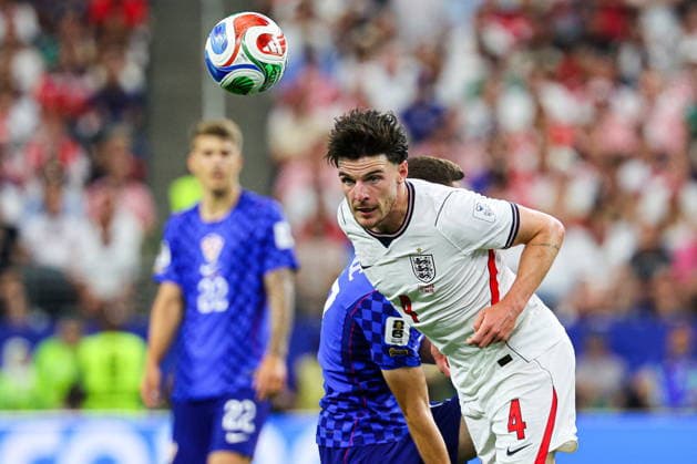 2026.06.17 Dallas pilka nozna Mistrzostwa Swiata w USA Meksyk Kanada 2026 Anglia - Chorwacja N z Declan Rice Foto Pawel Andrachiewicz PressFocus 2026.06.17 Dallas Football - 2026 FIFA World Cup, WM, Weltmeisterschaft, Fussball in USA Canada Mexico England - Croatia Declan Rice Credit: Pawel Andrachiewicz PressFocus NEWSPIX.PL --- newspix.pl POLAND OUT! 