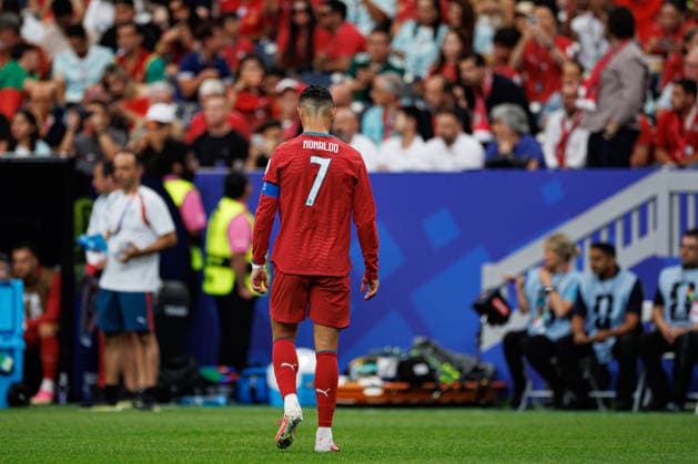 Cristiano Ronaldo seen during FIFA World Cup, WM, Weltmeisterschaft, Fussball 2026 game between national teams of Portugal and DR Congo (Grzegorz Wajda Ball Raw Images) Arlington Dallas Stadium USA Copyright: xGrzegorzxWajdax grzegorzwajda_portugal_congo_2526_7-36