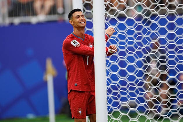 Cristiano Ronaldo seen during FIFA World Cup, WM, Weltmeisterschaft, Fussball 2026 game between national teams of Portugal and DR Congo (Grzegorz Wajda Ball Raw Images) Arlington Dallas Stadium USA Copyright: xGrzegorzxWajdax grzegorzwajda_portugal_congo_2526_7-99