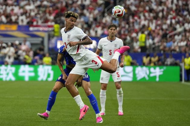 FIFA World Cup, WM, Weltmeisterschaft, Fussball 2026 - Group L - England vs Croatia Nico O Reilly of England in action during the FIFA World Cup 2026 group stage match England against Croatia, in Dallas, Texas, USA, 17 June 2026. DALLAS United States  Copyright: xJEFFREYxMCWHORTERx