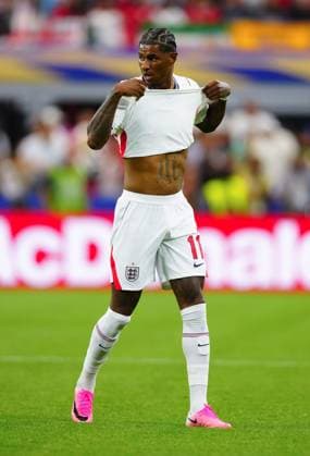 Marcus Rashford of England England v Croatia, 2026 FIFA World Cup, WM, Weltmeisterschaft, Fussball Group L, Football, Dallas Stadium, Arlington, Texas, USA - 17 Jun 2026Arlington Dallas Stadium Texas (TX) United States of America EDITORIAL USE ONLY No use with unauthorised audio, video, data, fixture lists, club league logos or live services. Online in-match use limited to 120 images, no video emulation. No use in betting, games or single club league player publications.  Copyright: xJavierxGarcia Shutterstockx 16928920eg