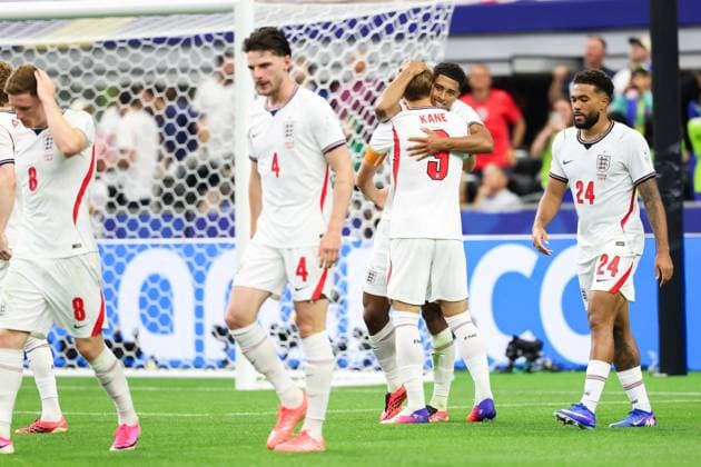 RECORD DATE NOT STATED FIFA World Cup, WM, Weltmeisterschaft, Fussball 2026 - Group L - England v Croatia Jude Bellingham player of England celebrates his goal with Harry Kane during the match between England and Croatia in the first round of Group L of the 2026 FIFA World Cup group stage at Dallas Stadium, in Texas, United States, on Wednesday, June 17, 2026.(Foto: William Volcov Brazil Photo Press IMAGO) Sports Arlington TX United States of America Copyright: xWILLIAMxVOLCOVx