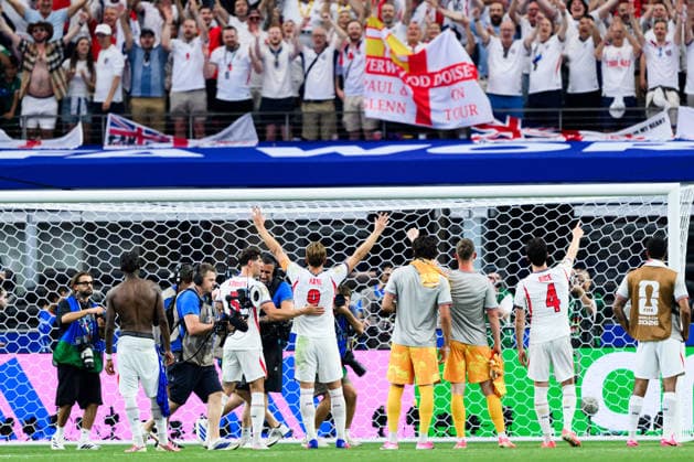 260617 Harry Kane of England celebrates after the FIFA World Cup, WM, Weltmeisterschaft, Fussball 2026 football match between England and Croatia on June 17, 2026 in Dallas. Photo: Joel Marklund BILDBYRAN kod JM JM0826 bbeng fotboll football soccer fotball vm fotbolls-vm fotball-vm fotbolls-vm 2026 fifa world cup 2026 england kroatien croatia jubel