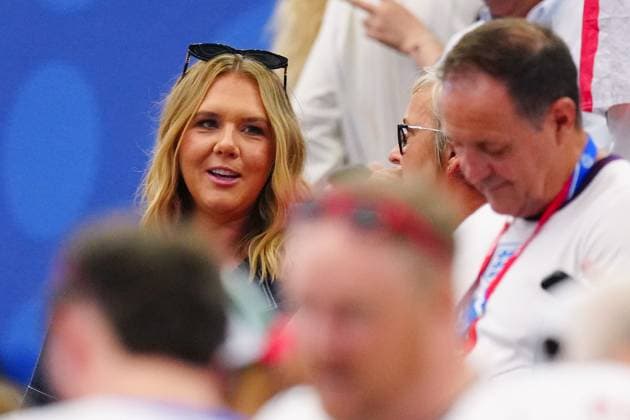 Kate Kane, wife of Harry Kane at full time England v Croatia, 2026 FIFA World Cup, WM, Weltmeisterschaft, Fussball Group L, Football, Dallas Stadium, Arlington, Texas, USA - 17 Jun 2026Arlington Dallas Stadium Texas (TX) United States of America EDITORIAL USE ONLY No use with unauthorised audio, video, data, fixture lists, club league logos or live services. Online in-match use limited to 120 images, no video emulation. No use in betting, games or single club league player publications.  Copyright: xJavierxGarcia Shutterstockx 16928920ey