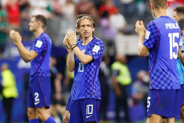 DALLAS, 17-06-2026, Dallas AT&T Stadium, World Cup 2026 Match between England and Croatia. Picture shows Croatia player Luka Modric England - Croatia (World Cup 2026)  x204431111x Copyright: