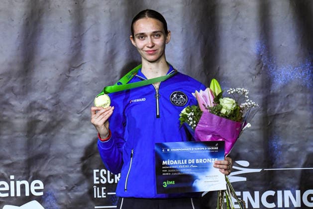 ESCRIME : Championnat d Europe Antony 2026 - 17 06 2026 Vladislava Peniushkina ParisFrance  Copyright: xBaptistexAutissierx