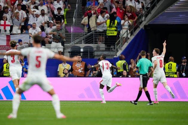 England v Croatia: Group L - FIFA World Cup, WM, Weltmeisterschaft, Fussball 2026 Marcus Rashford of England celebrates a goal during the FIFA World Cup 2026 Group L match between England and Croatia at Dallas Stadium on June 17, 2026 in Arlington, Texas. Arlington TX United States  Copyright: xJosexBretonx originalFilename:bretonhernandez-englandv260617_npvEH.jpg
