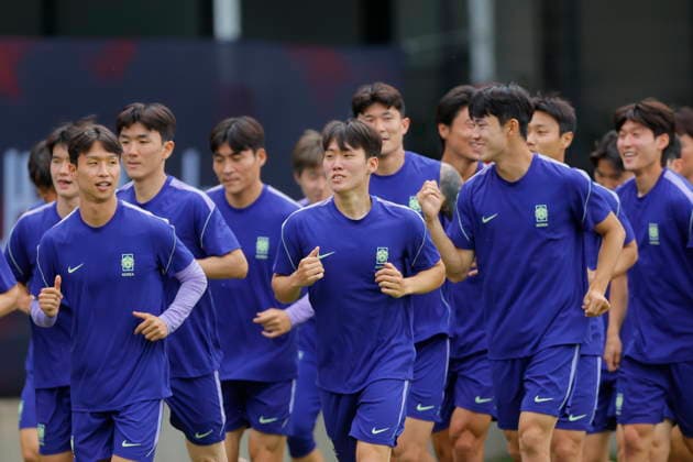 FIFA Would Cup 2026 - South Korea training session South Korean players participate in a training session as part of the FIFA World Cup, WM, Weltmeisterschaft, Fussball 2026 at the Verde Valle Sports Center in Guadalajara, Mexico, 17 June 2026. GUADALAJARA Mexico  Copyright: xFRANCISCOxGUASCOx