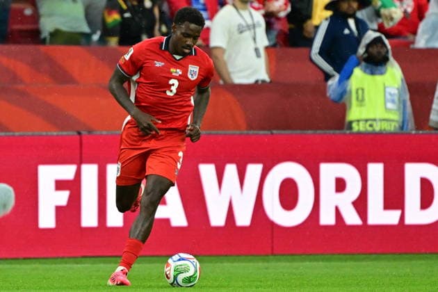 FIFA World Cup, WM, Weltmeisterschaft, Fussball 2026 - Group L - Ghana vs Panama Jose Cordoba of Panama in action during the FIFA World Cup 2026 group stage match Ghana against Panama, in Toronto, Canada, 17 June 2026. TORONTO Canada  Copyright: xEDUARDOxLIMAx