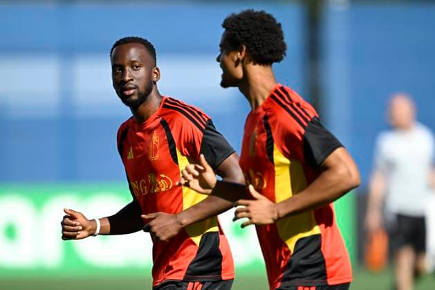 Belgian national football team - FIFA World Cup, WM, Weltmeisterschaft, Fussball 2026 - media activities 17 06 2026 RENTON, UNITED STATES OF AMERICA - JUNE 17 : Lukebakio Dodi forward of Belgium pictured during a training session of the Belgian national football team during the FIFA World Cup 2026 on June 17, 2026 in Renton, United States of America, 17 06 2026 Renton United States of America  Copyright: xNicoxVereeckenx