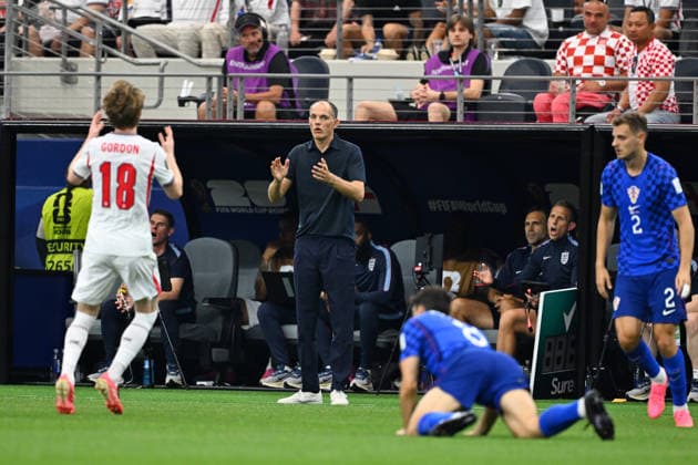 Thomas Tuchel head coach (ENG), JUNE 17, 2026 - Football Soccer : FIFA World Cup, WM, Weltmeisterschaft, Fussball 2026 Group L match between England 4-2 Croatia at Dallas Stadium in Arlington, Texas, USA.  aflo_334843590 KenjiroxMatsuox
