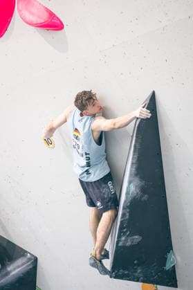 17.06.2026: Klettern - Bouldern: World Climbing Series Innsbruck 2026 - Qualifikation Herren Timo Ossig (GER) Innsbruck Kletterzentrum Innsbruck Österreich