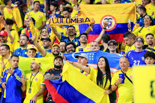 FIFA World Cup, WM, Weltmeisterschaft, Fussball 2026 UZBEKISTAN VS COLOMBIA FIFA WORLD CUP 2026 UZBEKISTAN VS COLOMBIA UZBEKISTAN VS COLOMBIA 17062026 CIUDAD DE MEXICO, MEXICO. Action photo of Colombia fans, during Round 1 Group K game of the FIFA World Cup 2026, held at the Estadio Ciudad de Mexico at Mexico City . Foto de accion de fans de Colombia, durante juego de Ronda 1 del Grupo K de la Copa del Mundo 2026 de la FIFA, celebrado en el Estadio Ciudad de Mexico de la Ciudad de Mexico. PHOTO BY IMAGENSHOP AGENCIA FOTOGRAFICA MEXICO CITY MEXICO CITY MEXICO *** FIFA WORLD CUP 2026 UZBEKISTAN VS COLOMBIA FIFA WORLD CUP 2026 UZBEKISTAN VS COLOMBIA UZBEKISTAN VS COLOMBIA 06 17 2026 MEXICO CITY, MEXICO Action photo of Colombia fans during the Round 1 Group K match of the 2026 FIFA World Cup, held at the Estadio Ciudad de Mexico in Mexico City Action photo of Colombia fans, during a Round 1 Group K match of the 2026 FIFA World Cup, held at the Estadio Ciudad de Mexico in Mexico City PHOTO BY IMAGENSHOP PHOTO AGENCY MEXICO CITY MEXICO CITY MEXICO,detected_source_language Copyright: xYOALIxMARTINEZx
