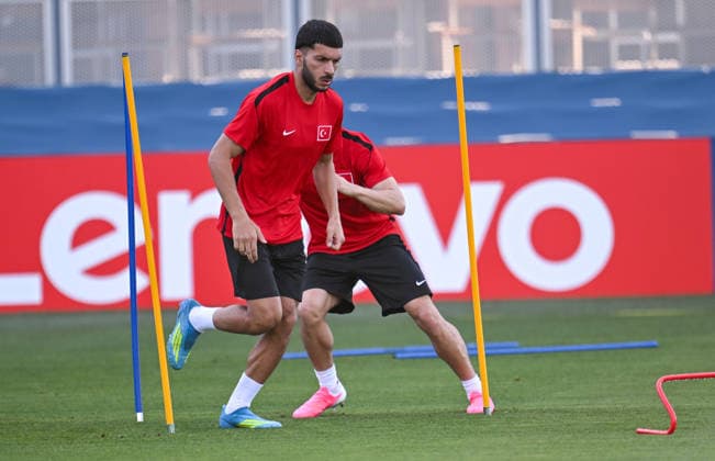 Turkish national football team holds 1st training session in US city of San Jose SAN JOSE, CALIFORNIA - JUNE 17: Oguz Aydin of the Turkish national football team attends the training session in San Jose, California on June 17, 2026. Turkiye to face Paraguay on June 19 in their 2nd 2026 FIFA World Cup, WM, Weltmeisterschaft, Fussball match. Tayfun Coskun Anadolu California United States. Editorial use only. Please get in touch for any other usage.  Copyright: x2026xAnadoluxTayfunxCoskunx