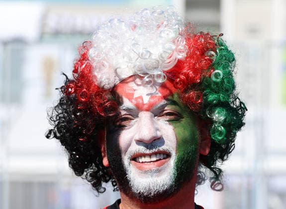 Austria v Jordan: Group J - FIFA World Cup, WM, Weltmeisterschaft, Fussball 2026 Fans of Jordan enjoy the atmosphere before the FIFA World Cup 2026 Group J match between Austria and Jordan at San Francisco Bay Area Stadium in Santa Clara, California, on June 16, 2026. San Jose Jordan  Copyright: xAmeenxAhmedx originalFilename:alameen-notitle260617_npjEo.jpg