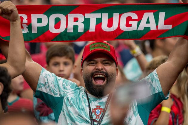 June 17, 2026: A Portugal fan prior to a FIFA World Cup, WM, Weltmeisterschaft, Fussball Group K match between Portugal and DR Congo in Houston, TX. .. CSM - ZUMAc04_ 20260617_zma_c04_239 Copyright: xTraskxSmithx