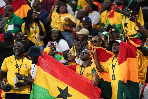 June 17, 2026, Toronto, Ciudad de Mexico, Canada: Ghana fans during the 2026 FIFA World Cup, WM, Weltmeisterschaft, Fussball Group L match between Ghana and Panama at Toronto Stadium. on June 17, 2026 in Toronto, Canada. Ghana V Panama - 2026 FIFA World Cup Group L  - ZUMAe321 20260617_zsa_e321_352 Copyright: xLeonardoxRamirezx