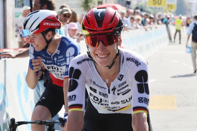 18.06.2026 Locarno TI , SCHWEIZ, Tour de Suisse Women 2.Etappe Locarno - Locarno Franziska Koch GER Team FDJ UNITED - SUEZ