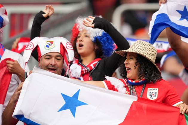 June 17, 2026, Toronto, Ciudad de Mexico, Canada: Panama fans during the 2026 FIFA World Cup, WM, Weltmeisterschaft, Fussball Group L match between Ghana and Panama at Toronto Stadium. on June 17, 2026 in Toronto, Canada. Toronto Canada - ZUMAe321 20260617_zsa_e321_282 Copyright: xLeonardoxRamirezx