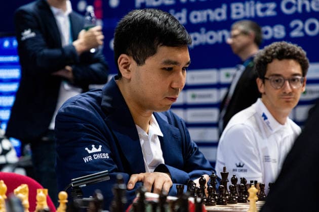 June 18, 2026, Hong Kong, Hong Kong, China: Chess Grandmaster WESLEY SO (USA) during a Rapid match at the 2026 FIDE World Team Rapid and Blitz Chess Championship in Hong Kong. Hong Kong China - ZUMAm298 0859448469st Copyright: xJamesxModestox