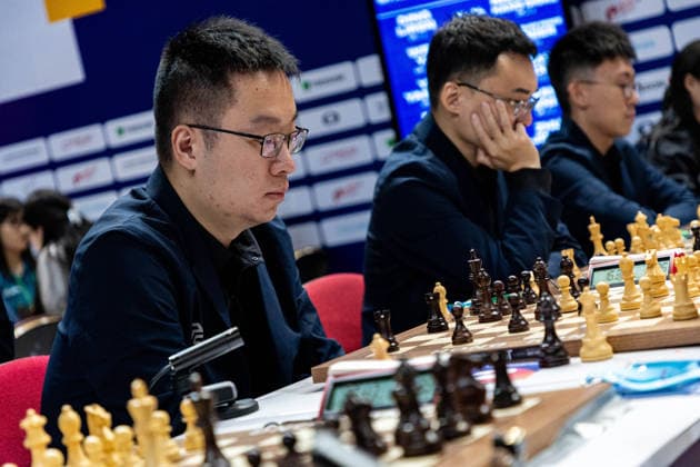 June 18, 2026, Hong Kong, Hong Kong, China: Chess Grandmaster WEI YI (CHI) during a Rapid match at the 2026 FIDE World Team Rapid and Blitz Chess Championship in Hong Kong. Hong Kong China - ZUMAm298 0859448567st Copyright: xJamesxModestox