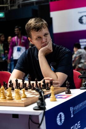 June 18, 2026, Hong Kong, Hong Kong, China: Chess Grandmaster VLADISLAV ARTEMIEV (RUS) before a Rapid match at the 2026 FIDE World Team Rapid and Blitz Chess Championship in Hong Kong. Hong Kong China - ZUMAm298 0859448762st Copyright: xJamesxModestox