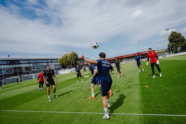 SOCCER - BL, A.Wien, training start VIENNA,AUSTRIA,18.JUN.26 - SOCCER - ADMIRAL Bundesliga, FK Austria Wien, training start. Image shows the team of A.Wien.  GEPAxpictures xAlexanderxSolc