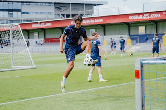 SOCCER - BL, A.Wien, training start VIENNA,AUSTRIA,18.JUN.26 - SOCCER - ADMIRAL Bundesliga, FK Austria Wien, training start. Image shows Jonas Feddersen (A.Wien).  GEPAxpictures xAlexanderxSolc