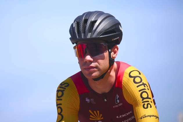 Baloise Belgium Tour 2026 Stage 2 KNOKKE-HEIST, BELGIUM - JUNE 18 : Fretin Milan (BEL) of Cofidis during stage 2 of the 95th edition of Baloise Tour of Belgium an UCI ProSeries 2.Pro cycling road race stage for Men Elite of 197.6 km with start in Merelbeke-Melle and finish in Knokke-Heist on June 18, 2026 in Knokke-Heist, Belgium, 18 06 2026 ( Motordriver Stephan Boone - Knokke-Heist Belgium  Copyright: xGvgx