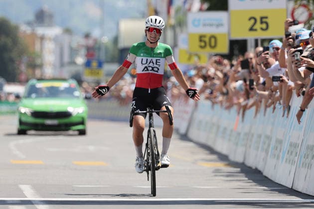 18.06.2026 Locarno TI , SCHWEIZ, Tour de Suisse Women 2.Etappe Locarno - Locarno Siegerin Elisa Longo Borghini ITA Team UAE