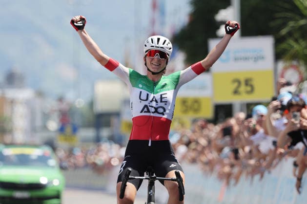 18.06.2026 Locarno TI , SCHWEIZ, Tour de Suisse Women 2.Etappe Locarno - Locarno Siegerin Elisa Longo Borghini ITA Team UAE