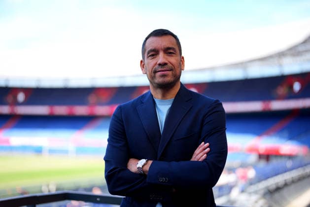 press conference, PK, Pressekonferenz Giovanni van Bronckhorst Rotterdam - Giovanni van Bronkhorst Coach of Feyenoord Rotterdam during a press conference to introduce the new staff. The press conference is at De Kuip on 18 June 2026 in Rotterdam, The Netherlands. (VK Sportphoto Yannick Verhoeven) Copyright: xYannickxVerhoevenx