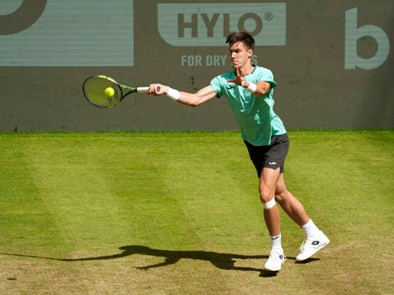photo : Fabian MAROZSAN (HUN) Tennis-Turnier Terra Wortmann Cup im Gerry Weber Sportpark in Halle Westfalen am Do. 18.06.2026