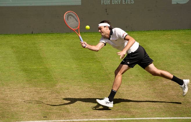 photo : Taylor FRITZ (USA) Tennis-Turnier Terra Wortmann Cup im Gerry Weber Sportpark in Halle Westfalen am Do. 18.06.2026