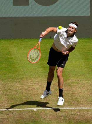 photo : Taylor FRITZ (USA) Tennis-Turnier Terra Wortmann Cup im Gerry Weber Sportpark in Halle Westfalen am Do. 18.06.2026