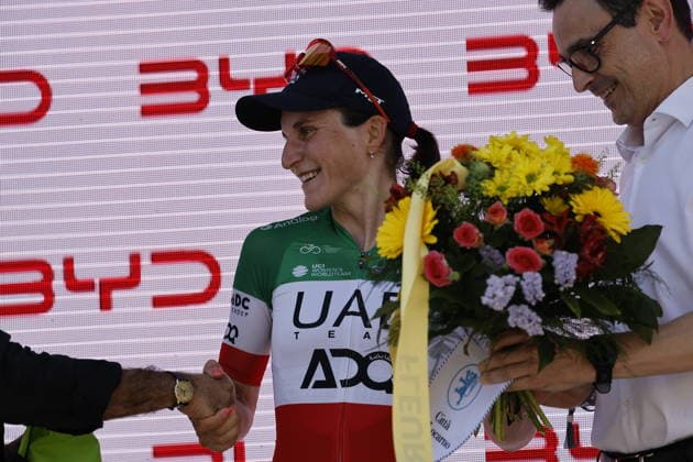 18.06.2026, Locarno, Locarno, Tour de Suisse Women 2026: Stage 2 Locarno - Locarno. Elisa Longo Borghini 121 (ITA - UAE Team ADQ (WTW)) winner of the stage Locarno Locarno Ticino Switzerland