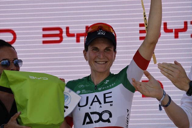 18.06.2026, Locarno, Locarno, Tour de Suisse Women 2026: Stage 2 Locarno - Locarno. Elisa Longo Borghini 121 (ITA - UAE Team ADQ (WTW)) winner of the stage Locarno Locarno Ticino Switzerland
