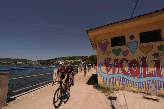 Pre race during Stage 5 of the Giro Next Gen 2026, from Bacoli to Bacoli, Italy, Thursday, June 18, 2026.  Copyright: xMassimoxPaolone LaPressex